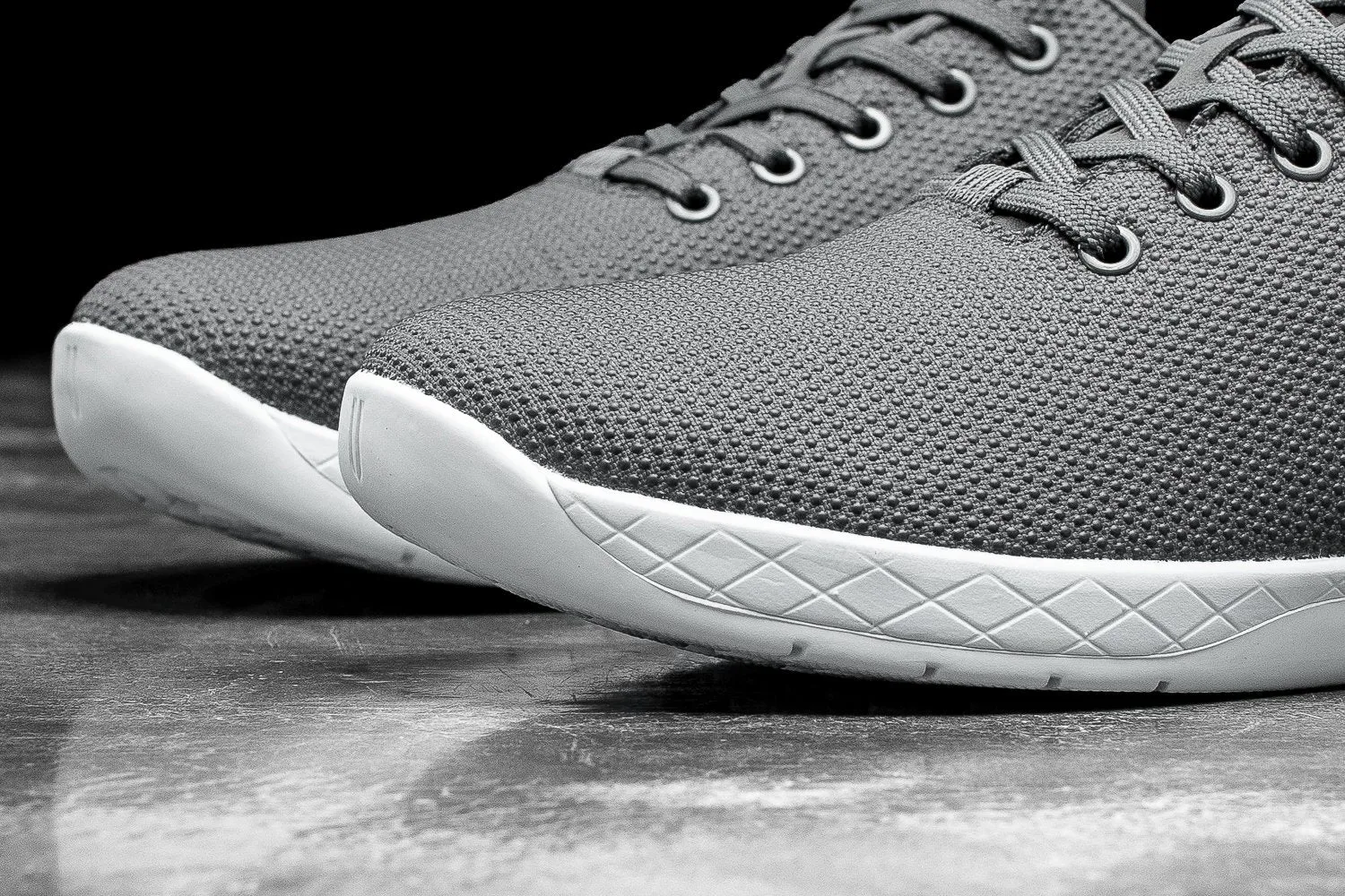 DARK GREY WHITE TRAINER (WOMEN'S)