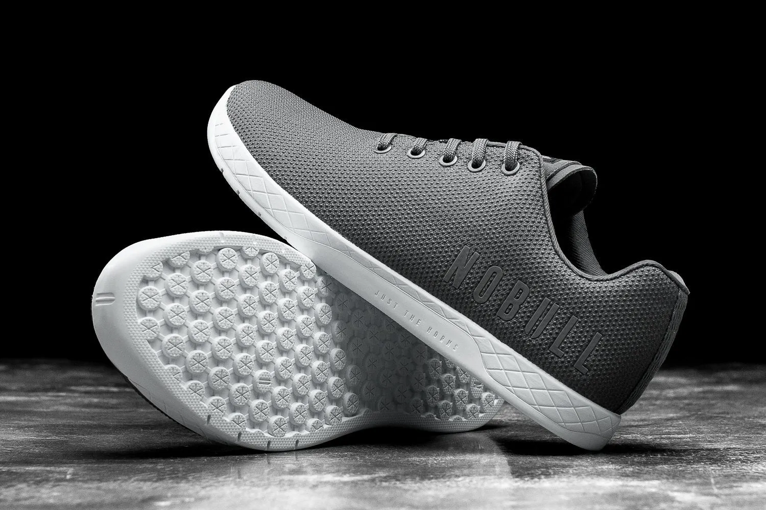 DARK GREY WHITE TRAINER (WOMEN'S)