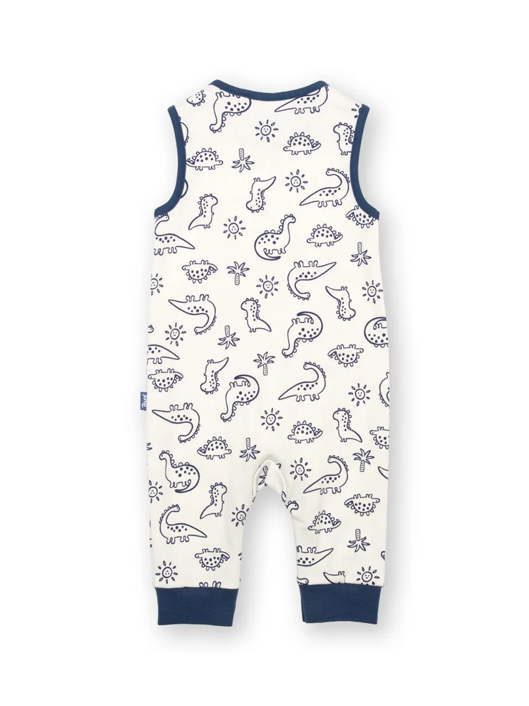 Dino earth dungarees