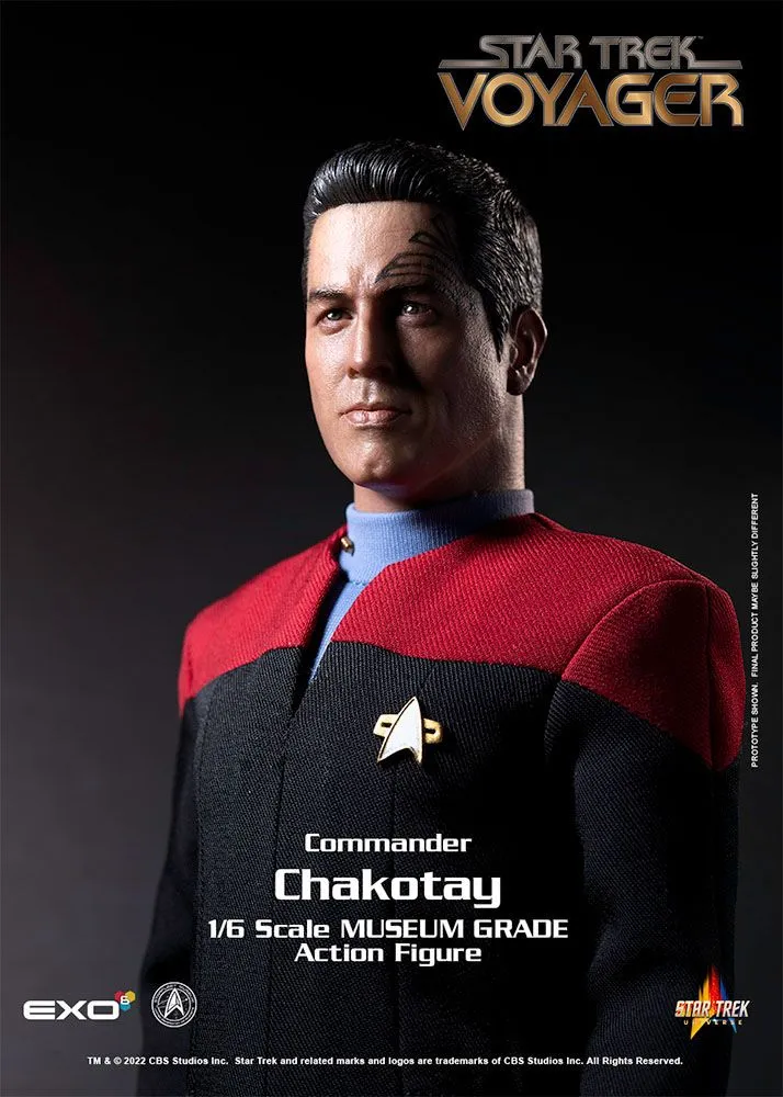 EXO-6 - Star Trek Voyager Action Figure 1:6 Commander Chakotay