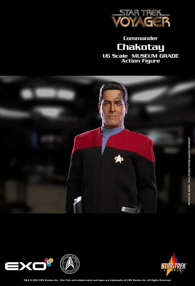 EXO-6 - Star Trek Voyager Action Figure 1:6 Commander Chakotay