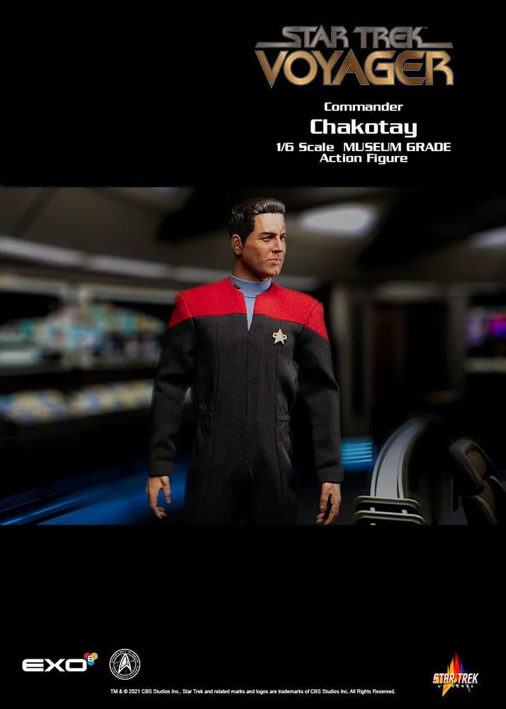 EXO-6 - Star Trek Voyager Action Figure 1:6 Commander Chakotay