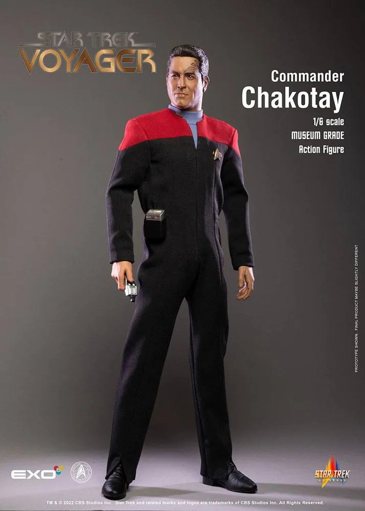EXO-6 - Star Trek Voyager Action Figure 1:6 Commander Chakotay