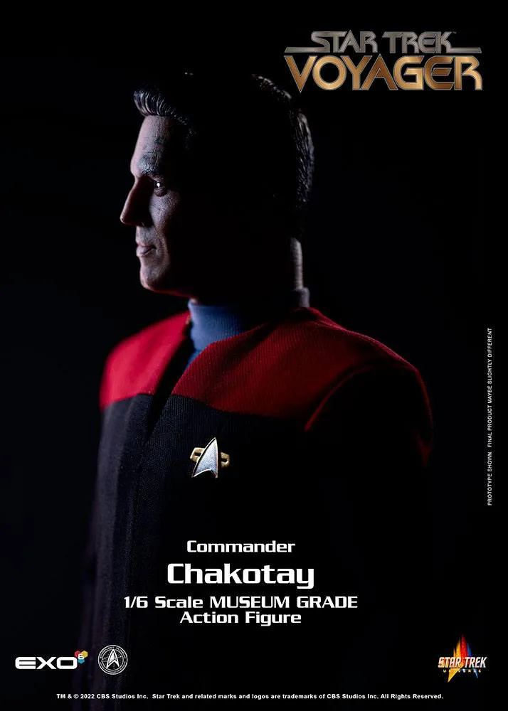 EXO-6 - Star Trek Voyager Action Figure 1:6 Commander Chakotay