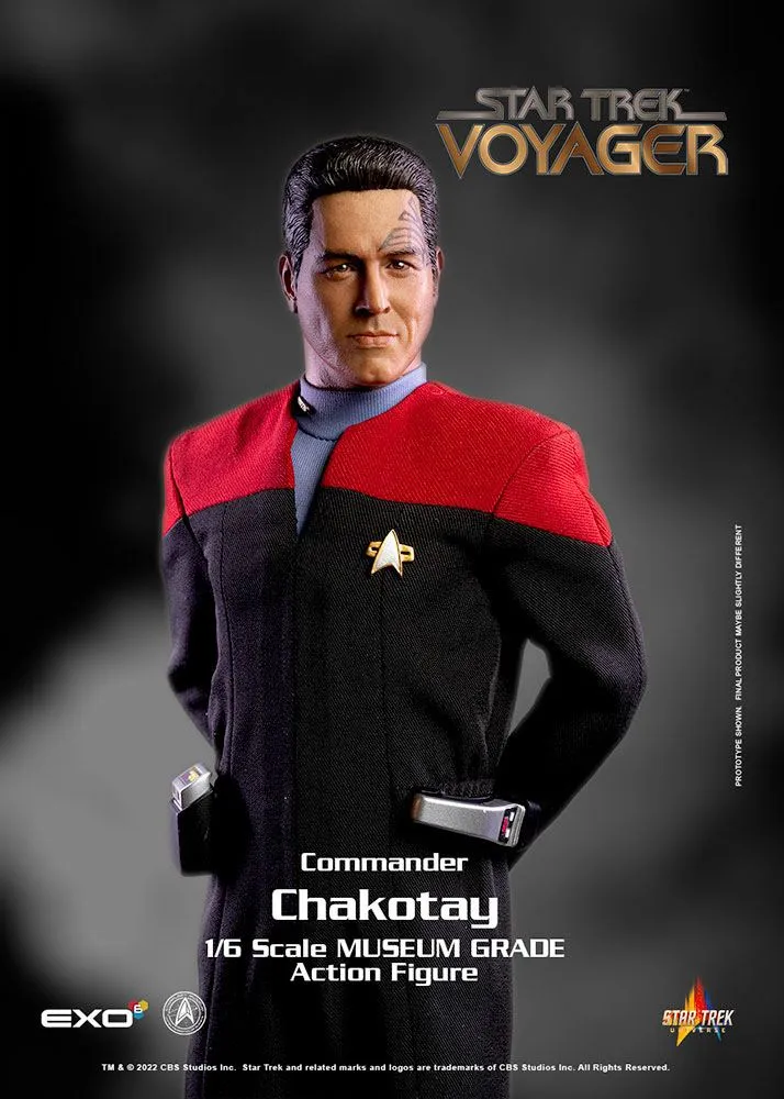 EXO-6 - Star Trek Voyager Action Figure 1:6 Commander Chakotay