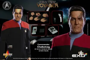 EXO-6 - Star Trek Voyager Action Figure 1:6 Commander Chakotay