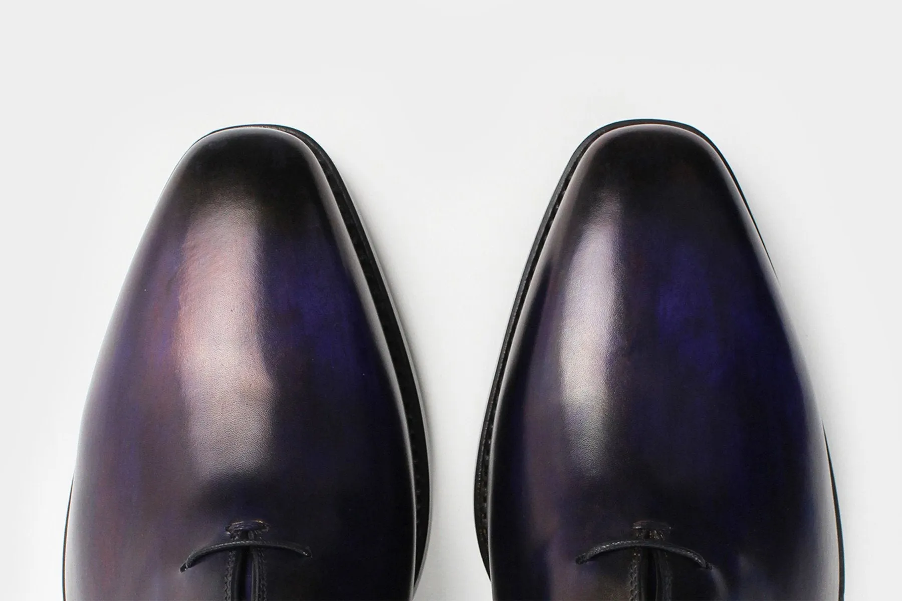 MATEO • Custom Fitted Bespoke Wholecut Oxford Shoes • VIOLET
