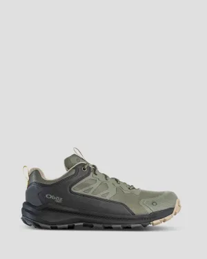 Men's Oboz Katabatic Low Waterproof Hiking Shoes - Evergreen