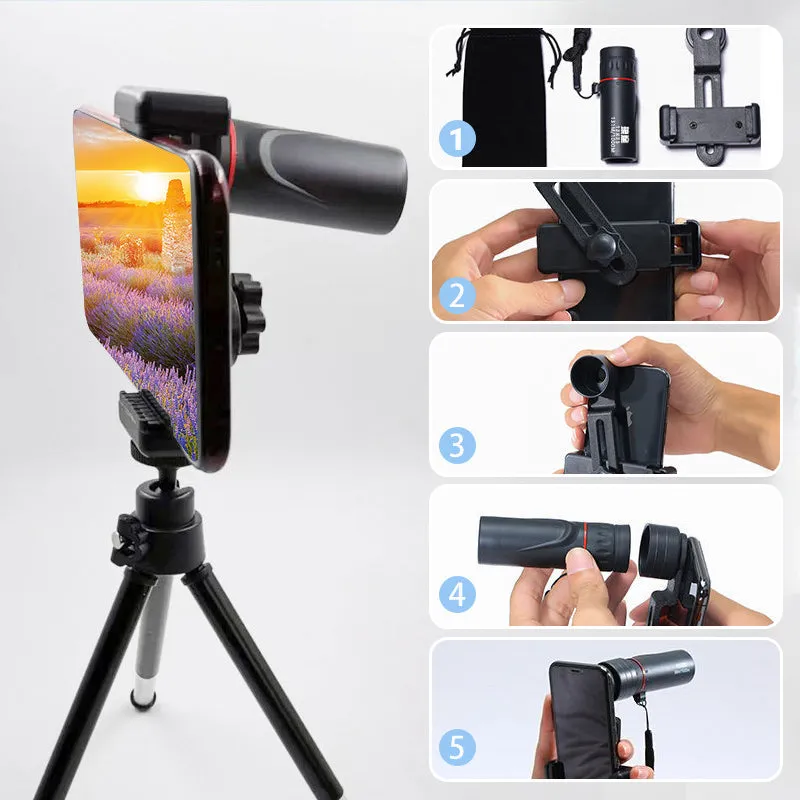 Outdoor Portable Monocular Telescope SEE THE WORLD LIKE NEVER BEFORE! 
