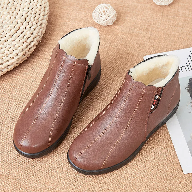 Plush Warm Soft Soles Short Boots50% OFF