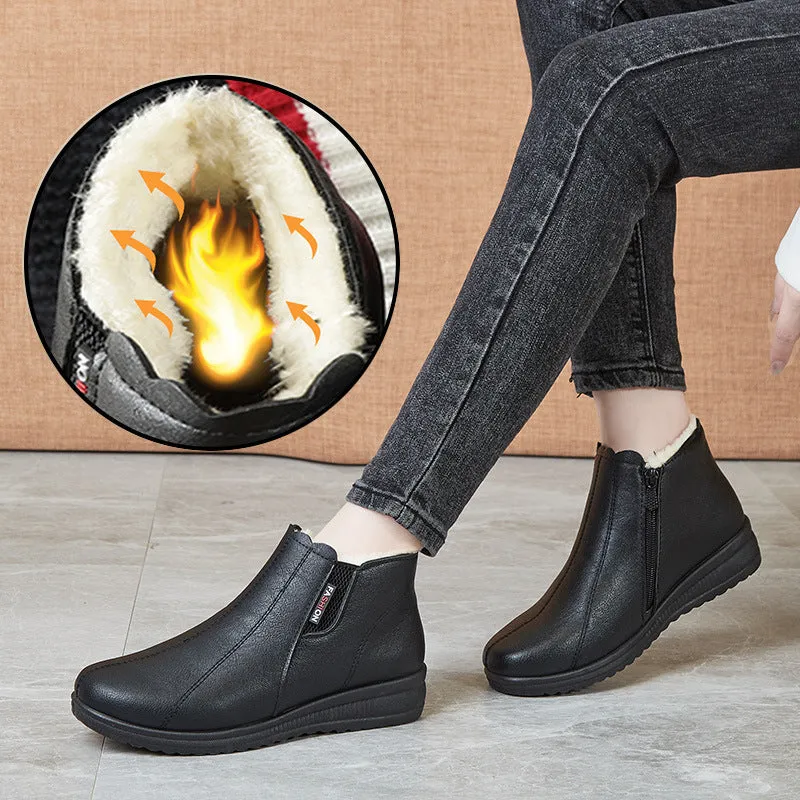 Plush Warm Soft Soles Short Boots50% OFF
